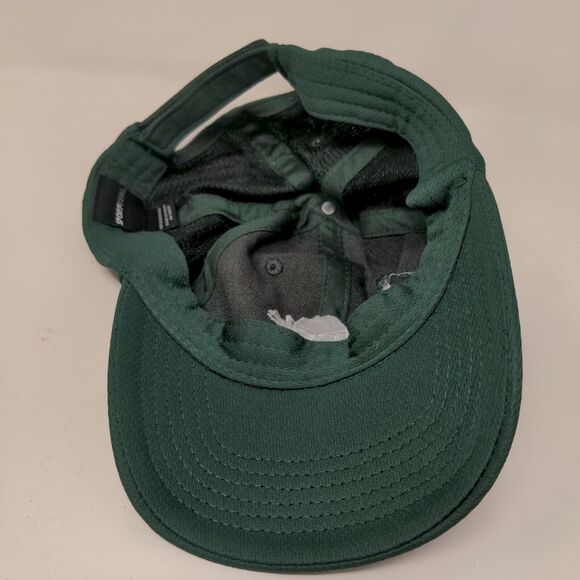 Sport-Tek Men's Strapback Hat Green Adjustable Embroidered Walpole Outdoors Logo - Picture 9 of 11